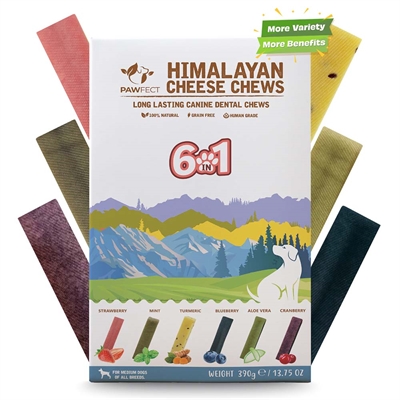 Pawfect Himalaya Yaki Oste Ben Multipakke MEDIUM 6 x 65g